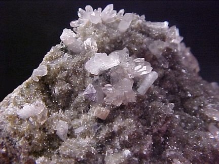 Apophyllite, Stilbite, Fluorite, & Quartz from San Martn, Mun. de Sombrerete, Zacatecas, Mexico