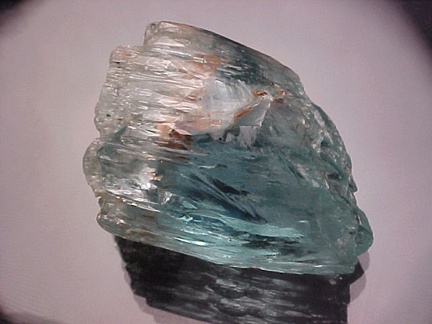 Aquamarine Beryl Crystal from Jaqueto, Brazil