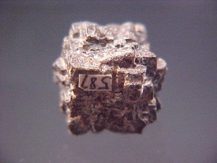 Arsenic cube of crystals from Akatani, Echizen Province, Japan