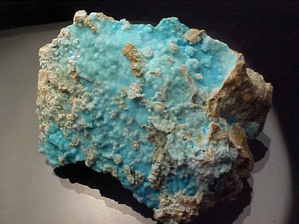 Chalcoalumite with Brochantite from Grandview Mine, Arizona