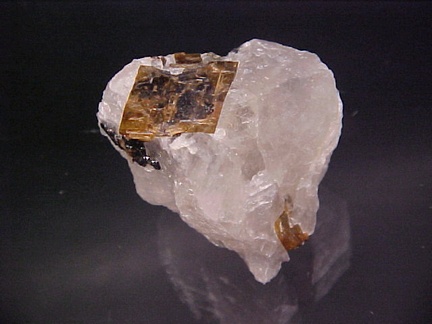Cryolite and Siderite from Ivigtut, Greenland