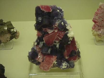 Fluorite & Rhodochrosite - China