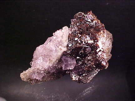 Fluorite, Sphalerite, and Dolomite from the Elmwood Mine in Tennessee