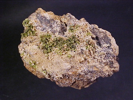 Hinsdalite Pseudomorph after Pyromorphite from the Sylvester Mine in Tasmania, Australia
