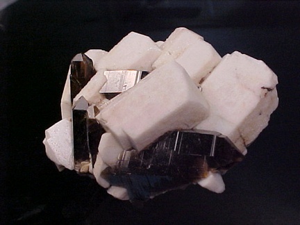 Microcline and smoky quartz from Papachacra, Argentina