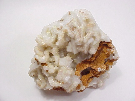 Milarite, Valencianite, Quartz, and Calcite from the Valencia Silver Mine in Mexico