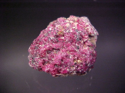 Ruby cluster from Mogok, Burma