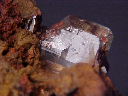 Topaz crystal from the Hairy Peruvian Mine in Queensland, Australia