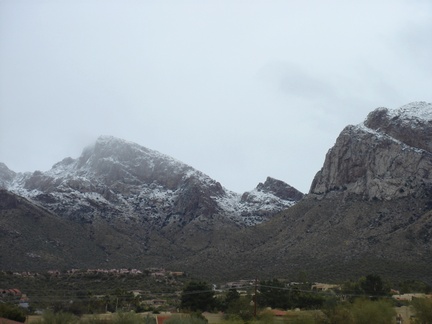 snowy mountain - Tucson, AZ