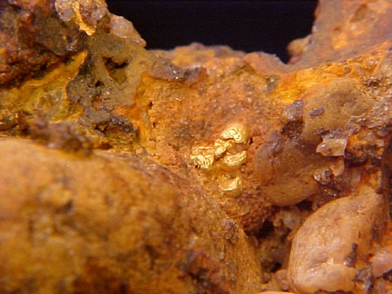 Native Gold & Diamond in Conglomerate - Brazil