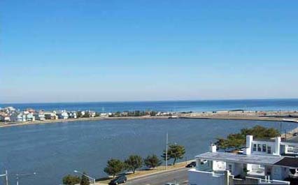 Deal Lake & Atlantic Ocean - View From Bedroom